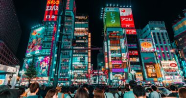 Photo Tokyo skyline