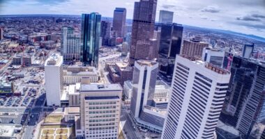 Photo Denver skyline